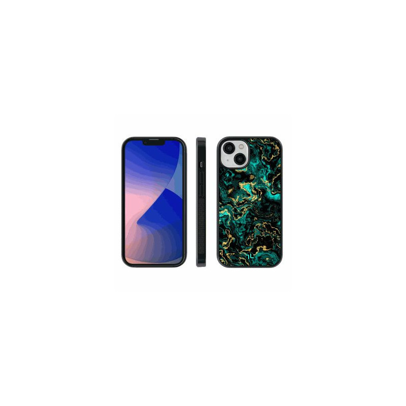 Zappy " Zappy Silikonas Case iPhone 15" Marble Green