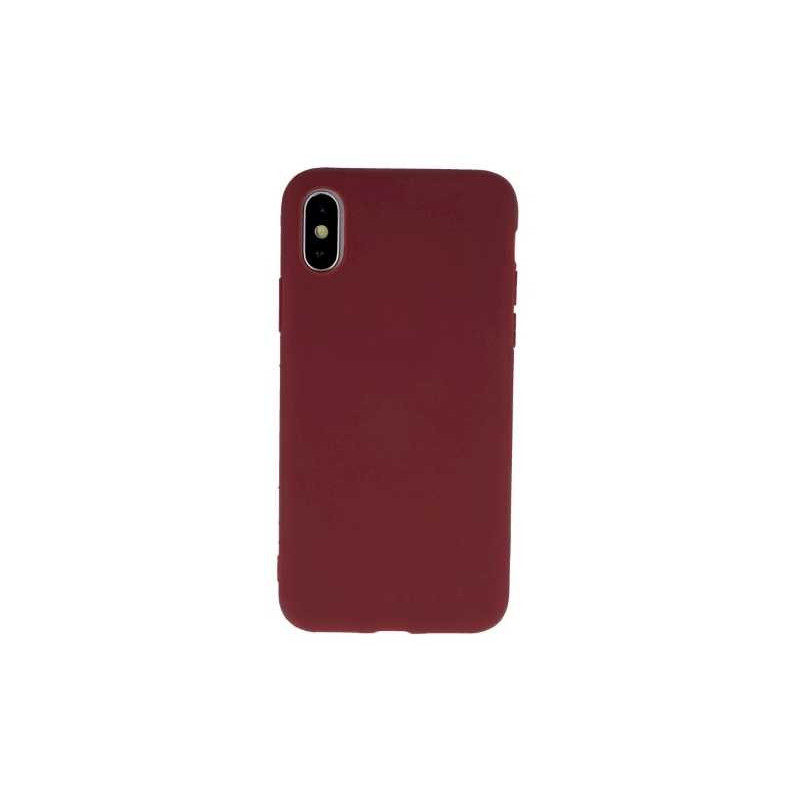 Fusion Accessories "Minkšta matinė nugara Case Apple iPhone 11 Pro " Tamsi Red