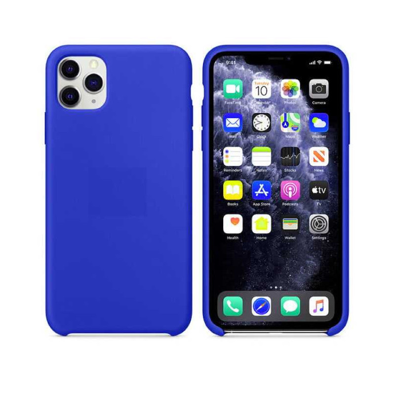 Riff "Plona ir minkšta nugara Case iPhone 11 Pro " Horizontas Blue