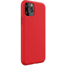 Devia "Nature Series Silicone Case iPhone 12 Pro Max" Red