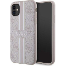 Guess " 4G Spausdintos juostelės „MagSafe iPhone 11 / Xr““ rožinis