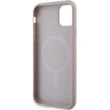 Guess "4G Printed Stripes MagSafe iPhone 11 / Xr" Pink Guess "4G Printed Stripes MagSafe iPhone 11 / Xr" Pink