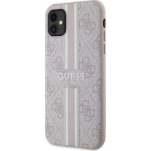 Guess " 4G Spausdintos juostelės „MagSafe iPhone 11 / Xr““ rožinis