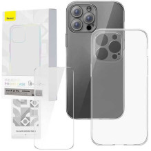 Baseus "Case and Tempered Glass Set Apple iPhone 14 Pro" Transparent