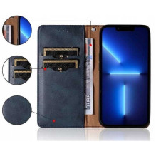 Fusion Accessories "Magnet Strap Book Wallet Galaxy A23 5G" Blue Fusion Accessories "Magnet Strap Book Wallet Galaxy A23 5G" Blue
