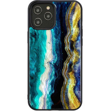iKins "SmartPhone case Apple iPhone 12 / 12 Pro" Purple Agate Black iKins "SmartPhone case Apple iPhone 12 / 12 Pro" Purple Agate Black