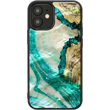 Aqua iKins iPhone 12 mini“ Case Agatas