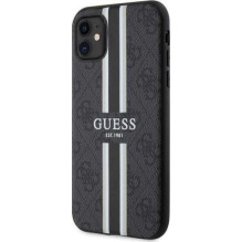 Guess "4G Printed Stripes MagSafe iPhone 11 / Xr" Black