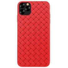 Devia "Woven Pattern Design Soft Case iPhone 11 Pro" Red Devia "Woven Pattern Design Soft Case iPhone 11 Pro" Red