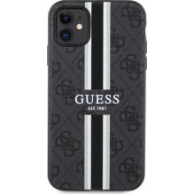 Guess "4G Printed Stripes MagSafe iPhone 11 / Xr" Black