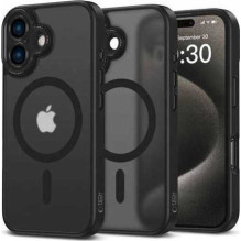 Tech-Protect "MagCam Case iPhone 16" Matte Black Tech-Protect "MagCam Case iPhone 16" Matte Black
