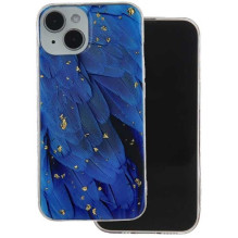 Fusion Accessories "Gold Glam Case Galaxy A34 5G" Blue Fusion Accessories "Gold Glam Case Galaxy A34 5G" Blue