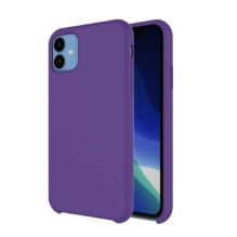 Riff "Plona ir minkšta nugara Case iPhone 12 / 12 Pro " Violetinė