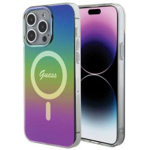 „Guess“ „GUHMP15LHITSK IML Iridescent MagSafe iPhone 15 Pro“ vaivorykštinis „Guess“ „GUHMP15LHITSK IML Iridescent MagSafe iPhone 15 Pro“ vaivorykštinis