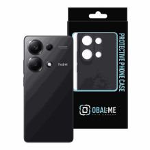 Obal:Me matinis TPU dėklas Xiaomi Redmi Note 13 Pro 4G, juodas