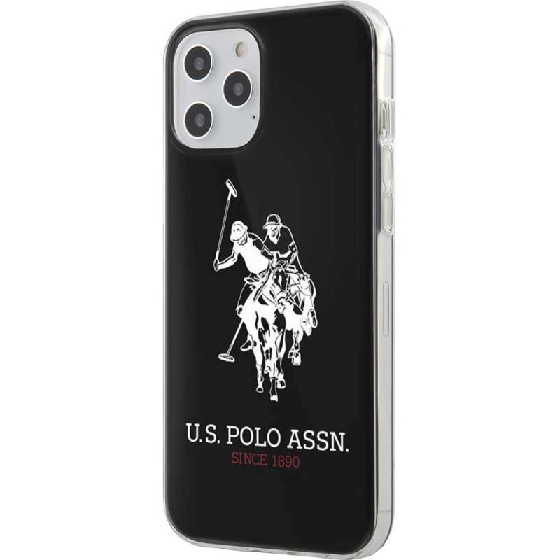 U.S Polo " Big Arklio dangtelis iPhone 12 Pro Max" Juodas