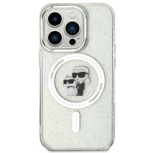 Karl Lagerfeld " KLHMP15LHGKCNOT Karl Choupette Glitter MagSafe iPhone 15 Pro " Karl Lagerfeld " KLHMP15LHGKCNOT Karl Choupette Glitter MagSafe iPhone 15 Pro "