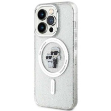 Karl Lagerfeld " KLHMP15LHGKCNOT Karl Choupette Glitter MagSafe iPhone 15 Pro " Karl Lagerfeld " KLHMP15LHGKCNOT Karl Choupette Glitter MagSafe iPhone 15 Pro "