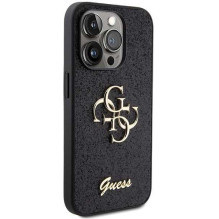 Guess "GUHCP15XHG4SGK Glitter Script Big 4G iPhone 15 Pro Max" Black Guess "GUHCP15XHG4SGK Glitter Script Big 4G iPhone 15 Pro Max" Black