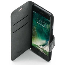 Tellur "Bimaterial Book Case iPhone 7" Juoda / Red Tellur "Bimaterial Book Case iPhone 7" Juoda / Red