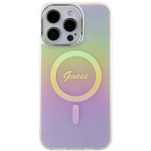 Guess "Hardcase IML Iridescent MagSafe iPhone 15 Pro Max" Pink Guess "Hardcase IML Iridescent MagSafe iPhone 15 Pro Max" Pink