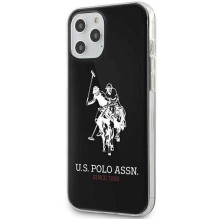 U.S Polo " USHCP12MTPUHRBK Big Arklio dangtelis iPhone 12 / 12 Pro " Juodas U.S Polo " USHCP12MTPUHRBK Big Arklio dangtelis iPhone 12 / 12 Pro " Juodas