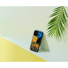 iKins "SmartPhone case Apple iPhone 12 Pro Max"Cafe Terrace Black iKins "SmartPhone case Apple iPhone 12 Pro Max"Cafe Terrace Black