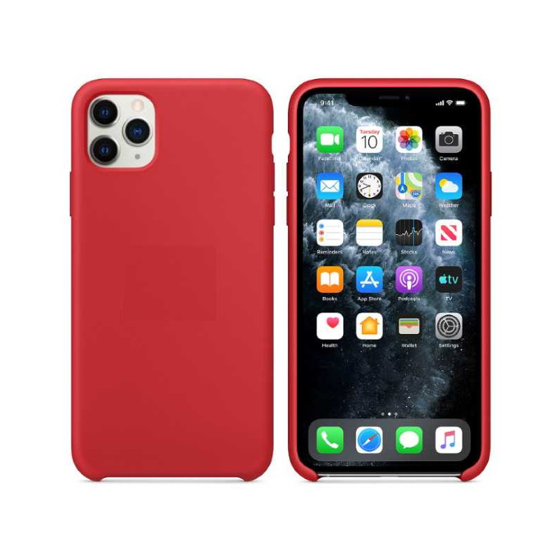 Riff "Plona ir minkšta nugara Case iPhone 11 Pro " Red