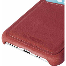 Krusell " Sunne Kortelės dangtelis iPhone 11" Vintage Red Krusell " Sunne Kortelės dangtelis iPhone 11" Vintage Red