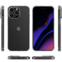 Fusion Accessories "Anti Shock Silicone Case Apple iPhone 15 Pro" Transparent