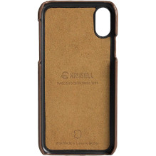 Krusell "Sunne 2 Card Cover iPhone X" Vintage Cognac Krusell "Sunne 2 Card Cover iPhone X" Vintage Cognac