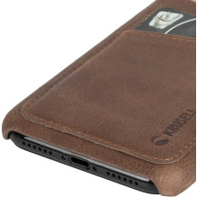 Krusell "Sunne 2 Card Cover iPhone X" Vintage Cognac Krusell "Sunne 2 Card Cover iPhone X" Vintage Cognac