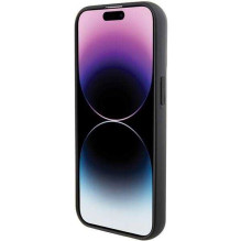 Karl Lagerfeld "Fixed Glitter Ikonik Logo Metal Pin iPhone 15" Black Karl Lagerfeld "Fixed Glitter Ikonik Logo Metal Pin iPhone 15" Black