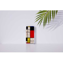iKins „Išmaniojo telefono dėklas iPhone XR“, baltas Mondrian iKins „Išmaniojo telefono dėklas iPhone XR“, baltas Mondrian