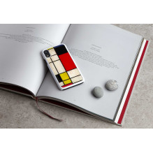 iKins „Išmaniojo telefono dėklas iPhone XR“, baltas Mondrian iKins „Išmaniojo telefono dėklas iPhone XR“, baltas Mondrian