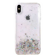 Fusion Accessories "Klijų blizgučiai silikoniniai Case iPhone 13 Pro Max" skaidrūs Fusion Accessories "Klijų blizgučiai silikoniniai Case iPhone 13 Pro Max" skaidrūs