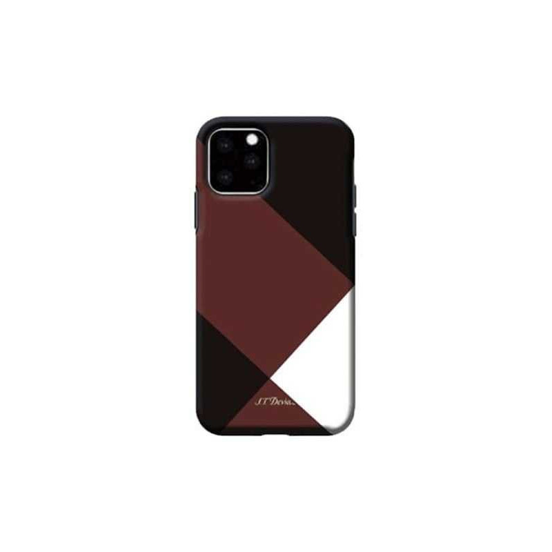 Devia „Paprasto stiliaus tinklelio nugarėlė Case „iPhone 11“ Pro „Max““ Red