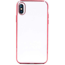 Devia "Blizgesys atgal Case iPhone XS Max" Red