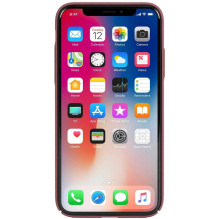 Krusell „Sandby“ dėklas iPhone X / XS telefonui, rūdžių spalvos Krusell „Sandby“ dėklas iPhone X / XS telefonui, rūdžių spalvos