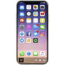 Krusell "Sandby Cover iPhone X / XS" Sand