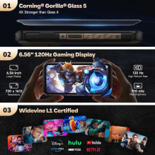 Ulefone Armor X16 Pro 8 / 256GB Wasteland Shadow Ulefone Armor X16 Pro 8 / 256GB Wasteland Shadow