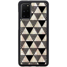 iKins „Išmaniojo telefono dėklas Samsung Galaxy S20 +“ Piramidės formos juodas