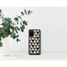 iKins „Išmaniojo telefono dėklas Samsung Galaxy S20 +“ Piramidės formos juodas