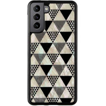 iKins "Case Galaxy S21 Plus" Pyramid Black