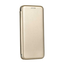 Riff Elegantiškas knygų dėklas, skirtas Xiaomi Poco X5 5G / Redmi Note 12 5G Gold
