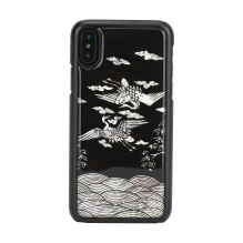 iKins „Išmaniojo telefono dėklas iPhone XS / S“ Crane juodas iKins „Išmaniojo telefono dėklas iPhone XS / S“ Crane juodas