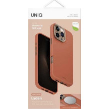 UNIQ „Lyden“ dėklas, skirtas „Magclick Charging iPhone 16 Pro Max“, terakotos spalvos UNIQ „Lyden“ dėklas, skirtas „Magclick Charging iPhone 16 Pro Max“, terakotos spalvos