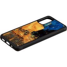 iKins „Išmaniojo telefono dėklas Samsung Galaxy S20 “ „Cafe Terrace“ juodas