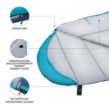 NILS Extreme NILS Camp sleeping bag NC2012 grey-blue