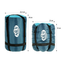 NILS Extreme NILS Camp sleeping bag NC2012 grey-blue